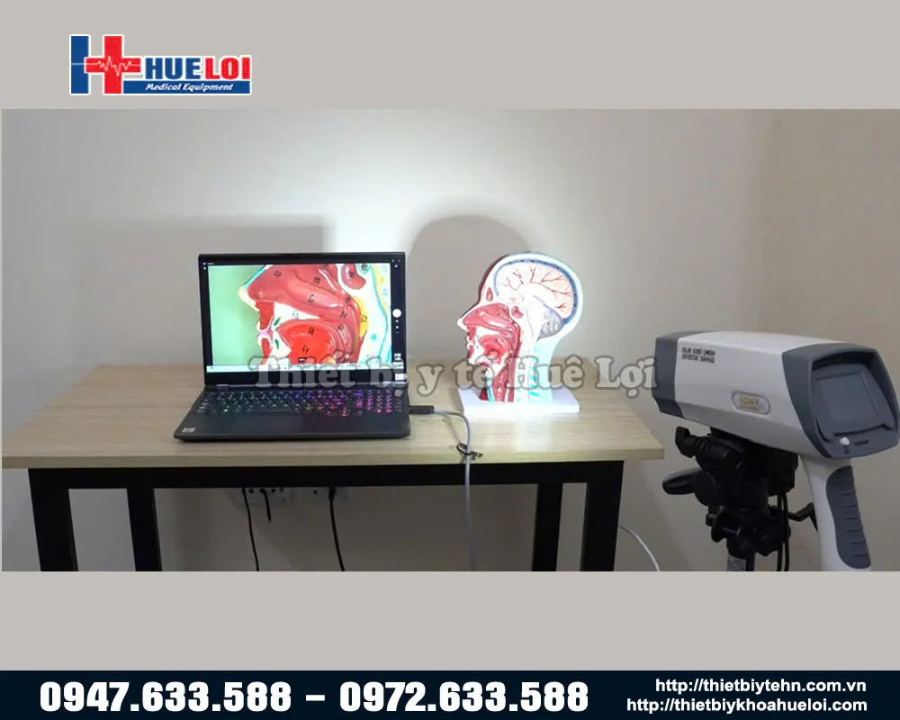 Ống kính phóng đại của máy soi cổ tử cung Ecocon FULL HD