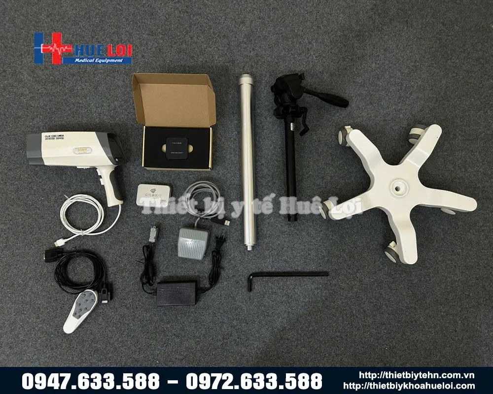 Cấu hình và phụ kiện đầy đủ của máy soi cổ tử cung Ecocon FULL HD