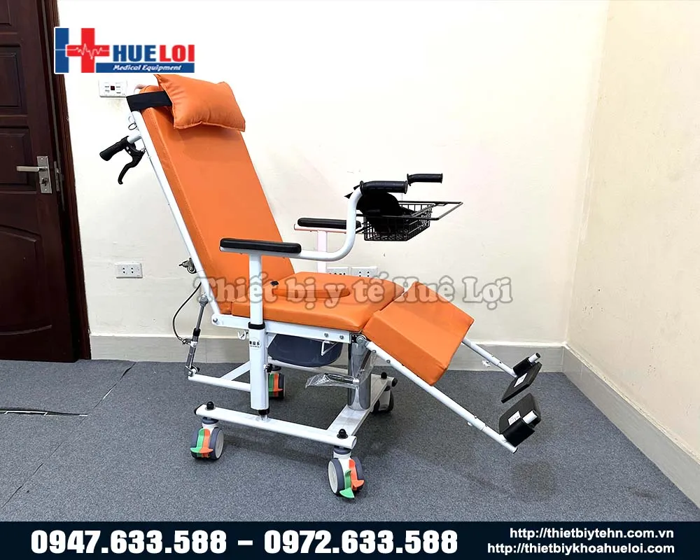 Xe lăn ngả nằm đa chức năng