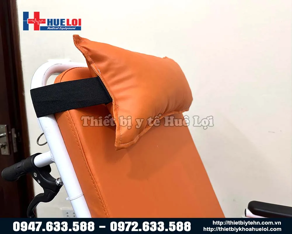 Gối tựa đầu xe lăn ngả nằm đa chức năng