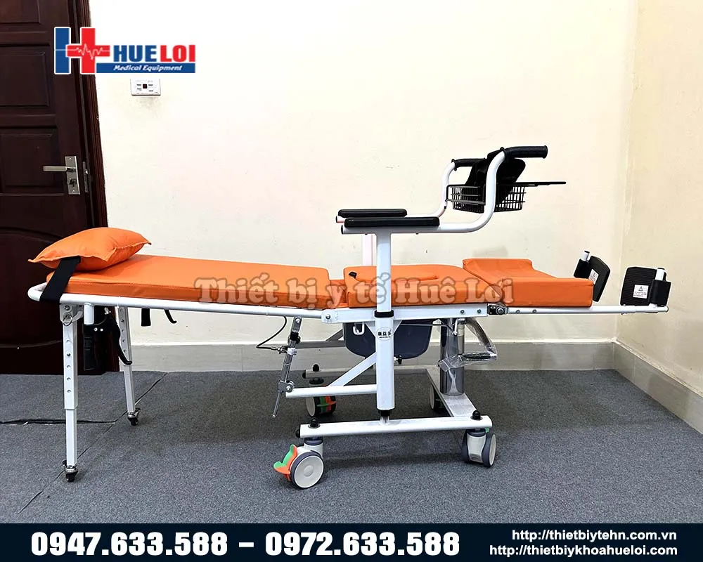 Xe lăn ngả nằm thông minh Huê Lợi