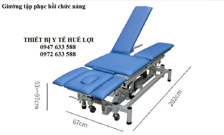Giường điện tập phục hồi chức năng Huê Lợi
