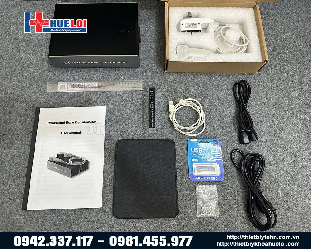 Máy đo loãng xương và phụ kiện