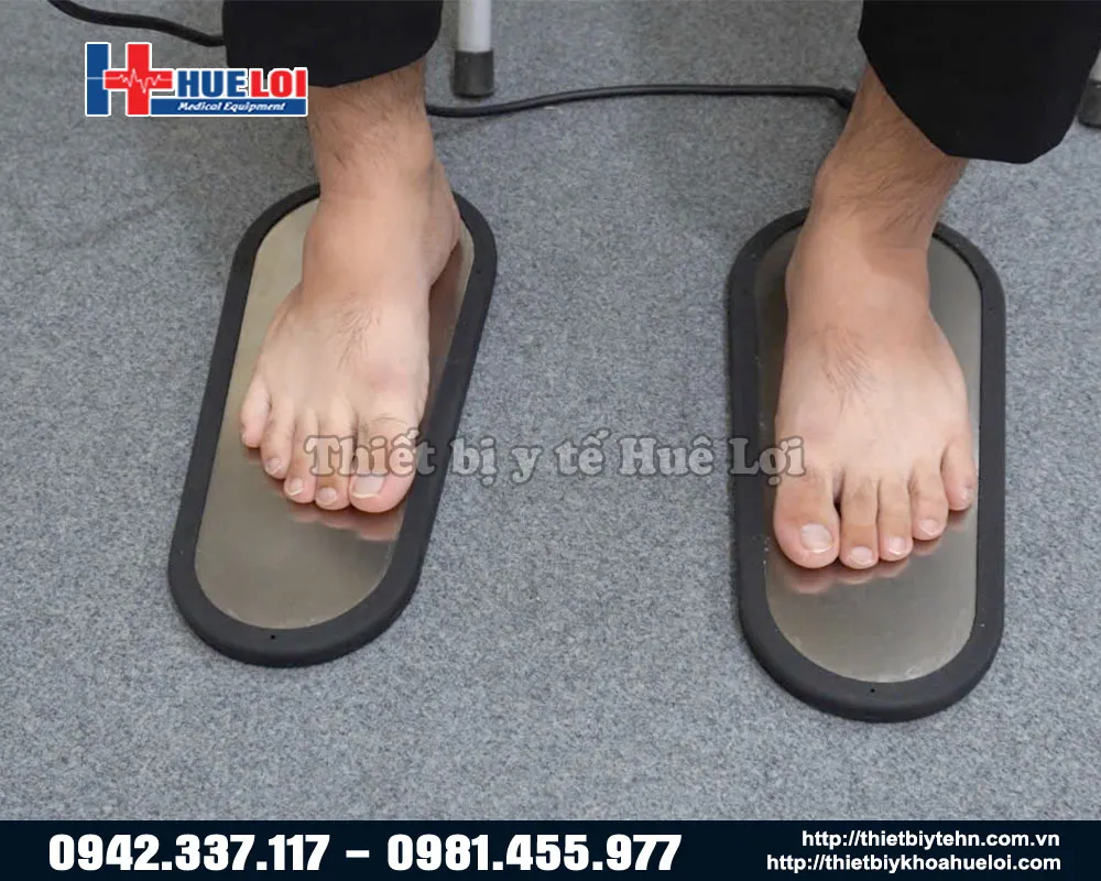 Tấm điều trị vùng chân của máy TECAR trị liệu bằng sóng vô tuyến