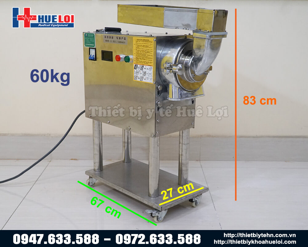 máy nghiền dược liệu