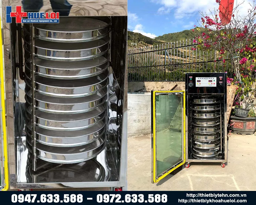 Máy sấy 1 cửa 8 tầng