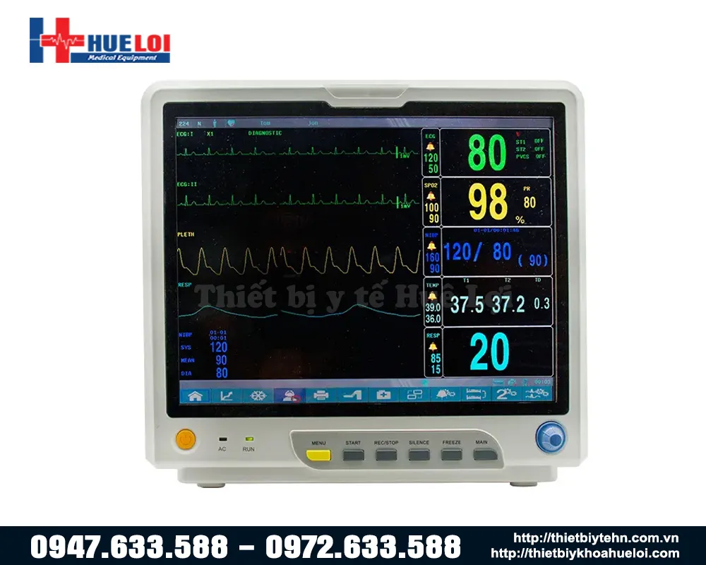 Máy theo dõi bệnh nhân cao cấp