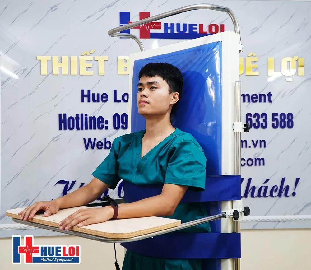 Giường tập đứng bằng điện Huê Lợi