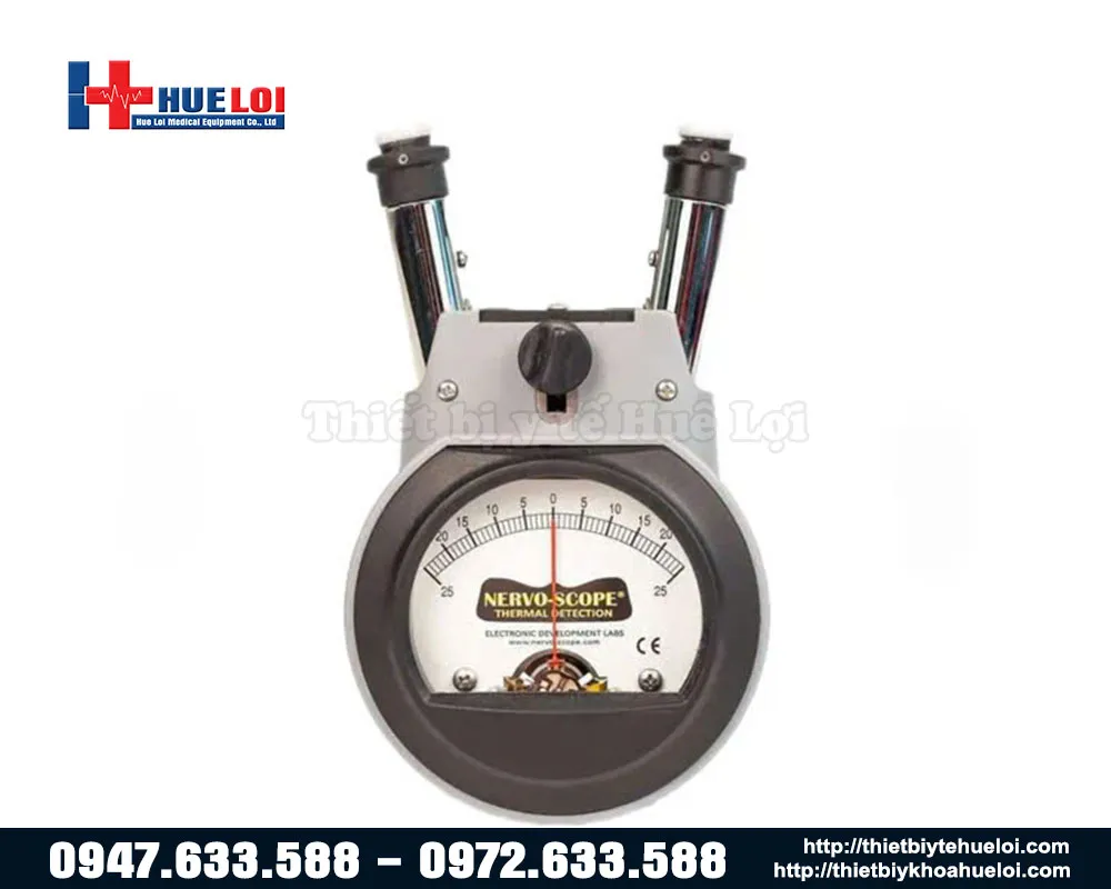 Thiết bị đo nhiệt độ dọc cột sống