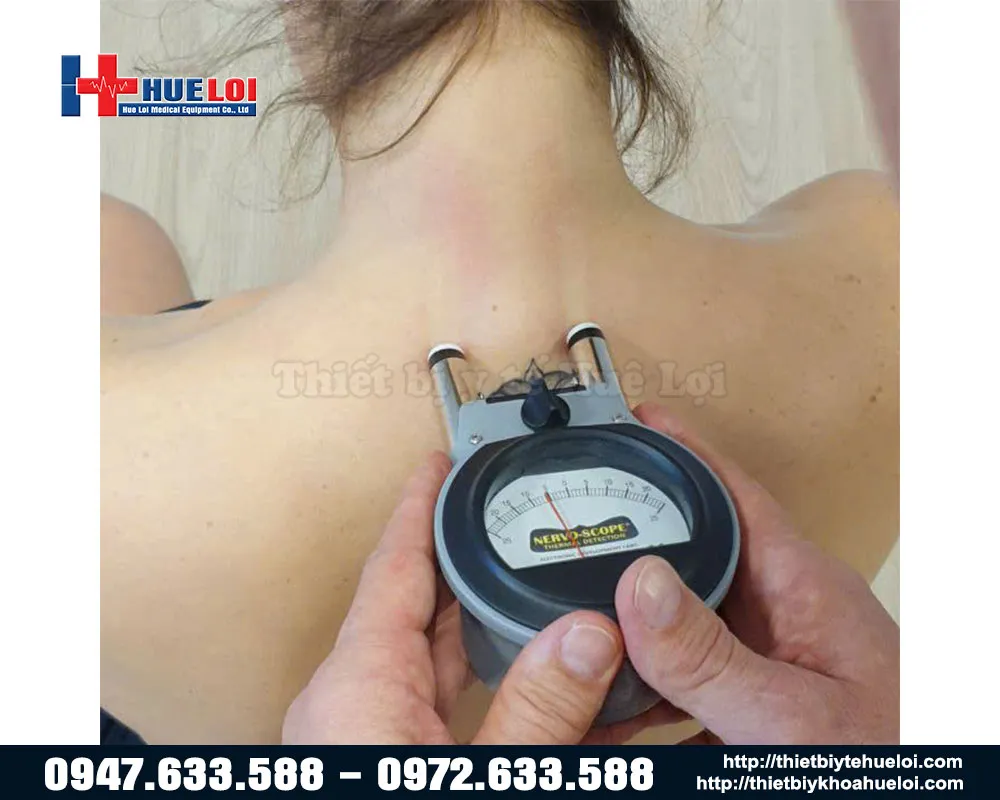 Chẩn đoán bệnh lý cột sống bằng Nervo-Scope® ETS-9