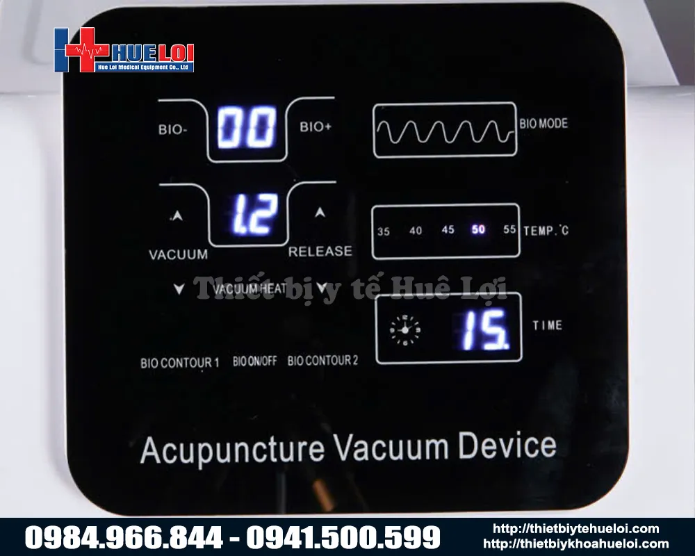 Màn hình cảm ứng máy châm cứu bằng xung điện