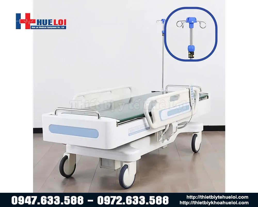 Cáng y tế tích hợp bàn lăn tự động