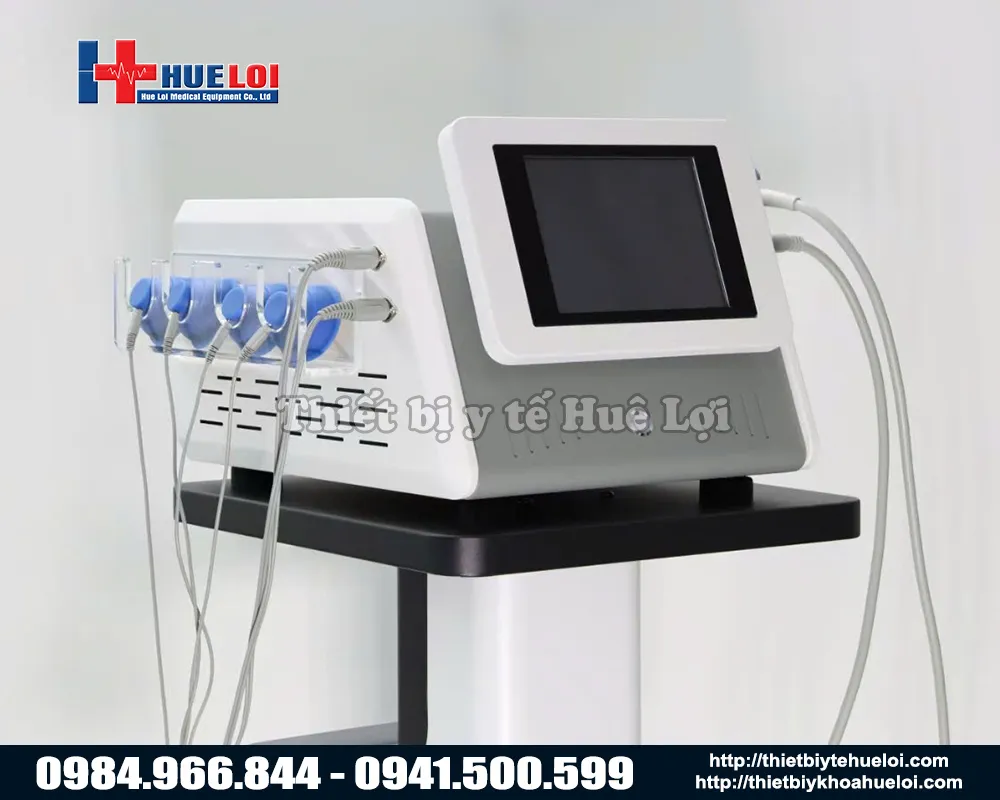 Máy xung kích trị liệu 2 trong 1