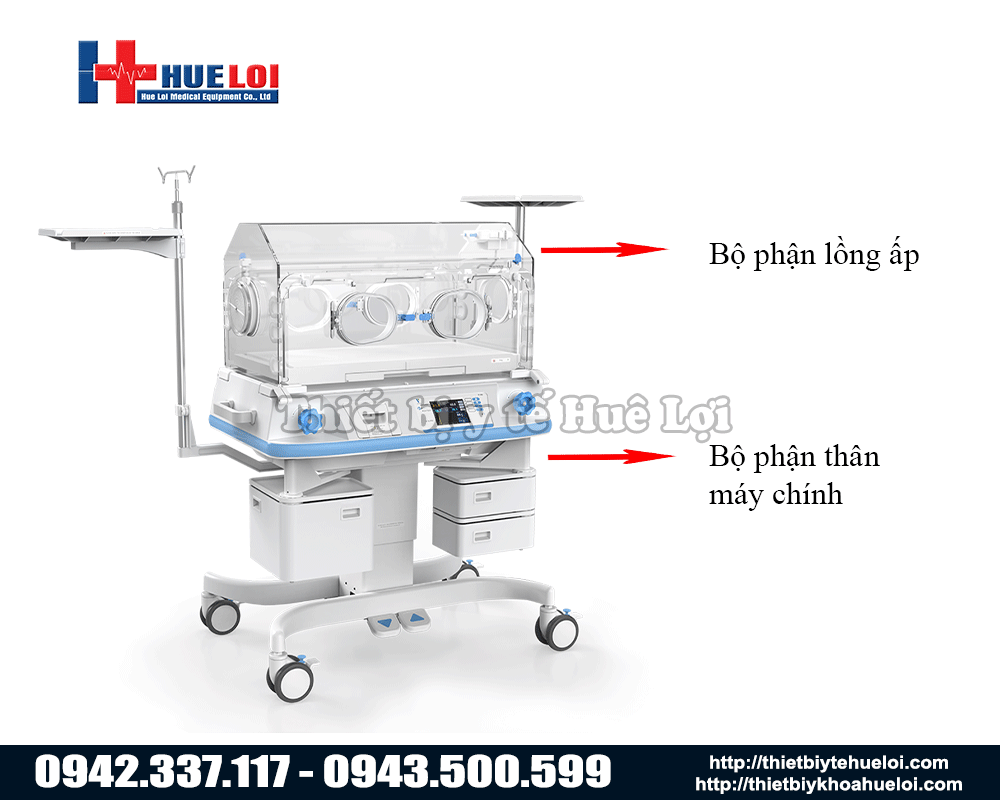 Lồng ấp chăm sóc trẻ sơ sinh