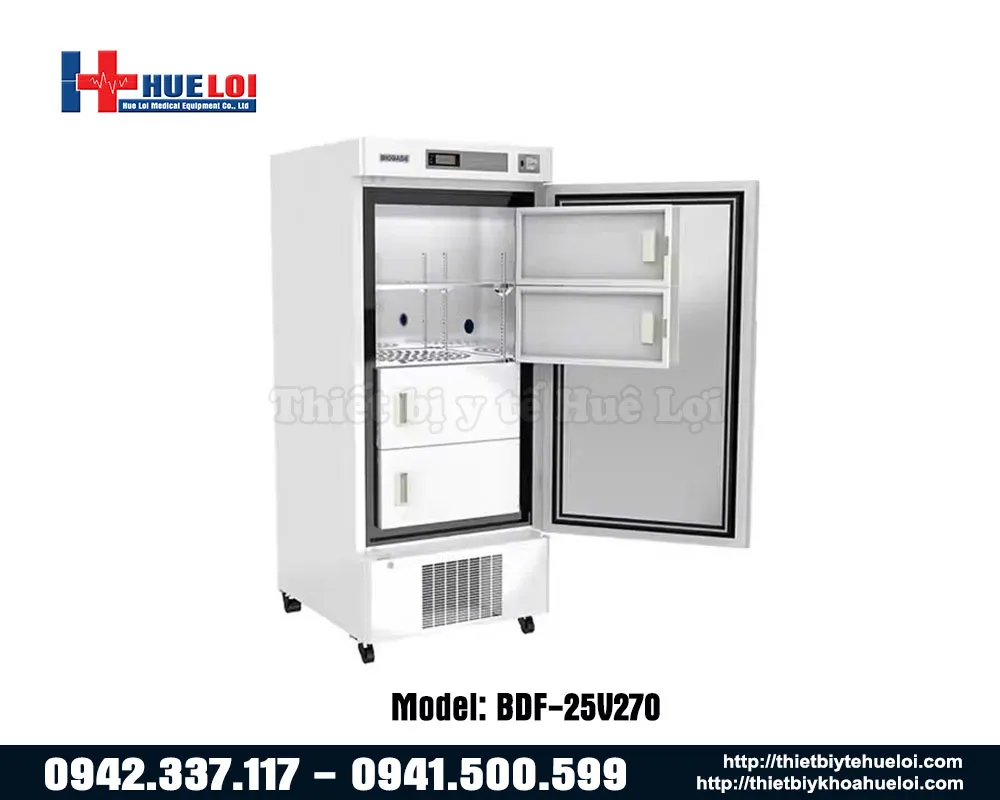 Tủ đông sâu 1 cửa -25 độ c hãng biobase