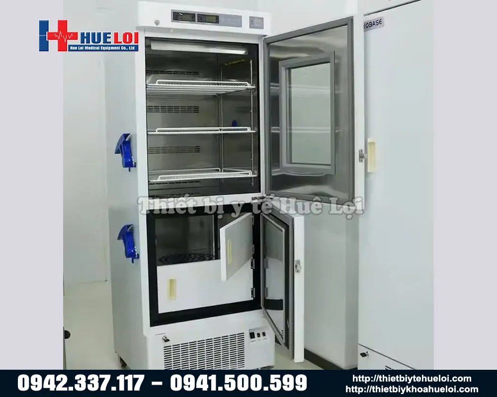 Tủ bảo quản hai dải nhiệt độ biobase chuyên dung