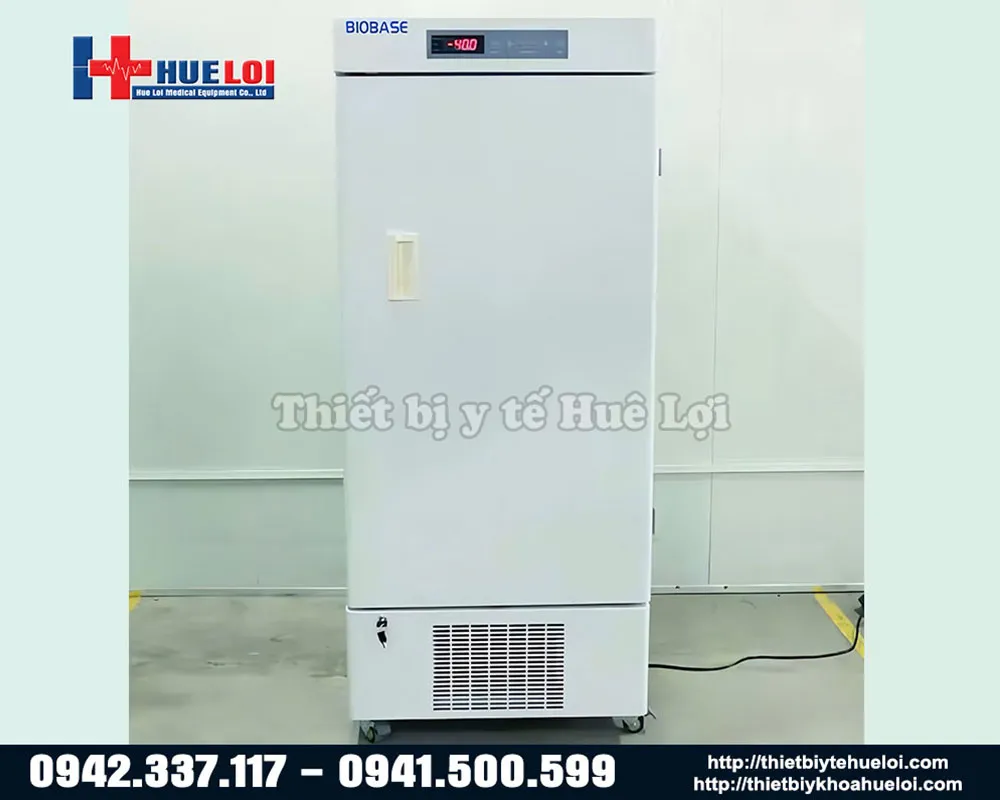 Tủ lạnh âm sâu -40 độ c một cửa dạng đứng chuyên dụng