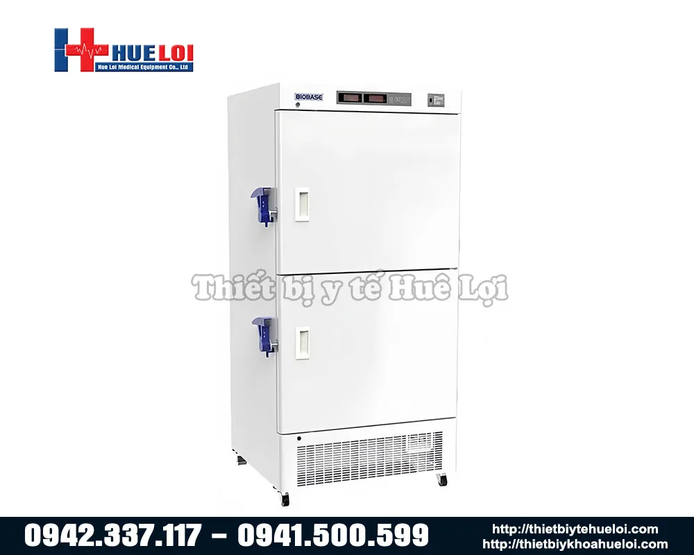 Tủ lạnh đông sâu bảo quản mẫu hai cửa -40 độ c biobase