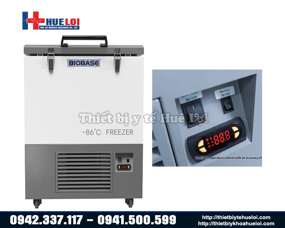 Tủ lưu trữ lạnh sâu dạng ngang chuyên dụng