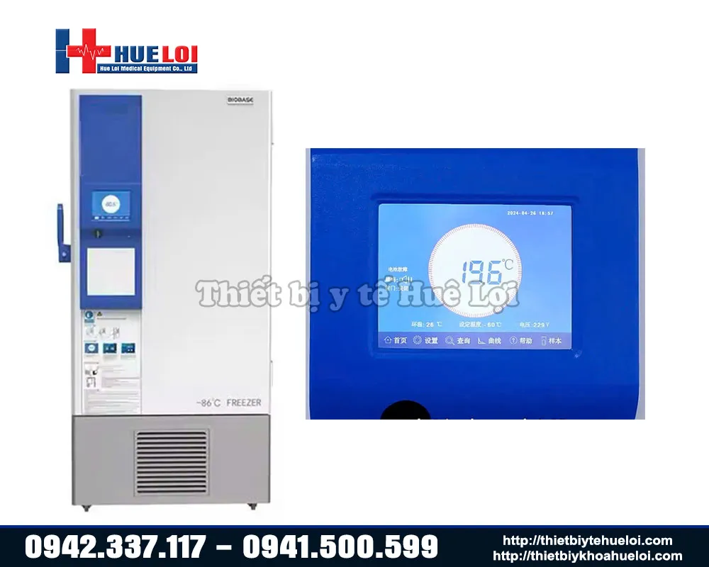 Tủ cấp đông sâu âm 86 độ c