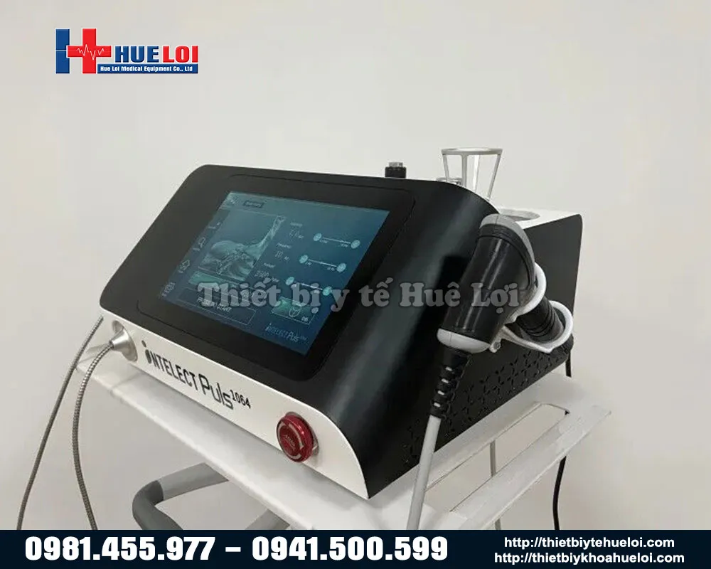 Máy xung kích kết hợp laser trị liệu cơ xương khớp