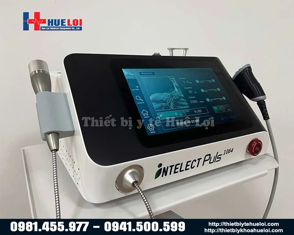 Máy xung kích kết hợp laser trị liệu công suất cao