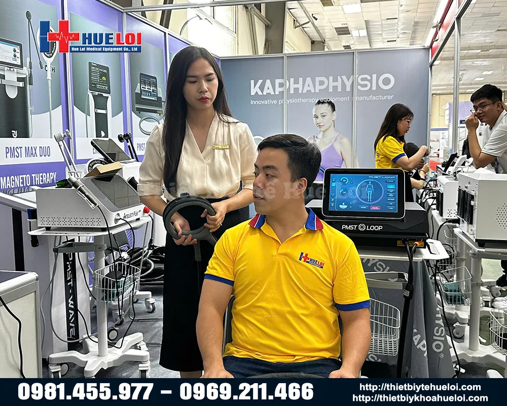 Máy từ trường xung điện trị liệu toàn thân cao cấp