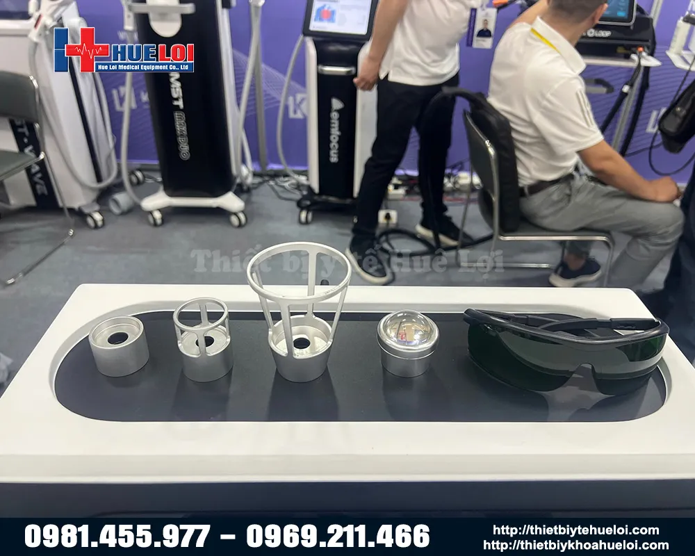 Các đầu trị liệu của máy laser cao cấp