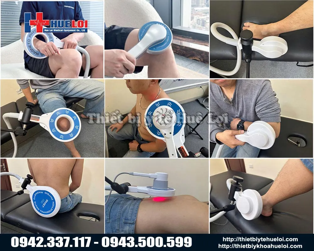Trị liệu bằng máy từ trường siêu dẫn kết hợp laser lạnh cao cấp