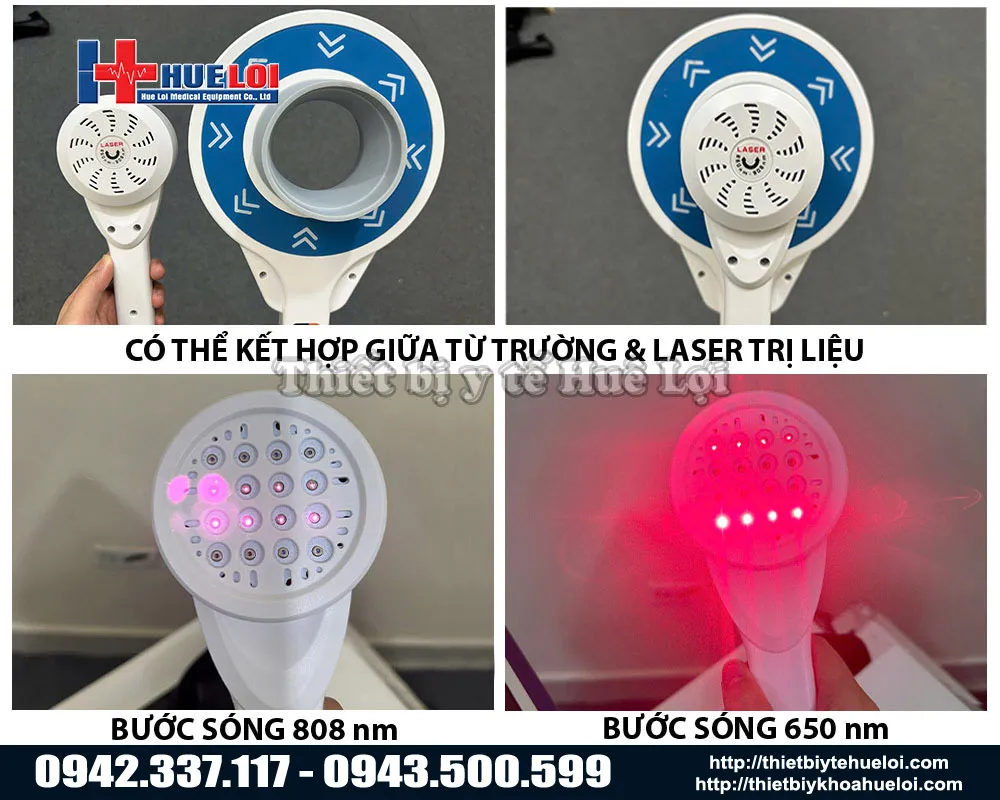 Tay cầm trị liệu của máy từ trường đa kênh