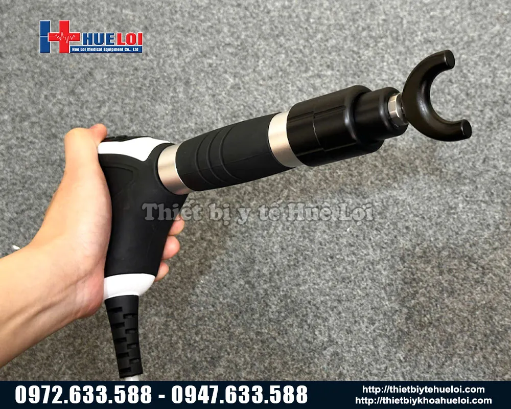 Tay cầm nắn chỉnh cột sống của máy xung kích ip30