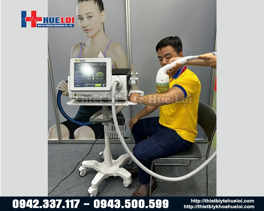 Trải nghiệm máy xung kích Emfocus