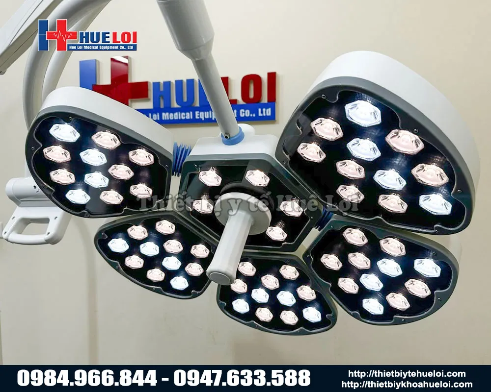 Đèn mổ 5 cánh không hắt bóng