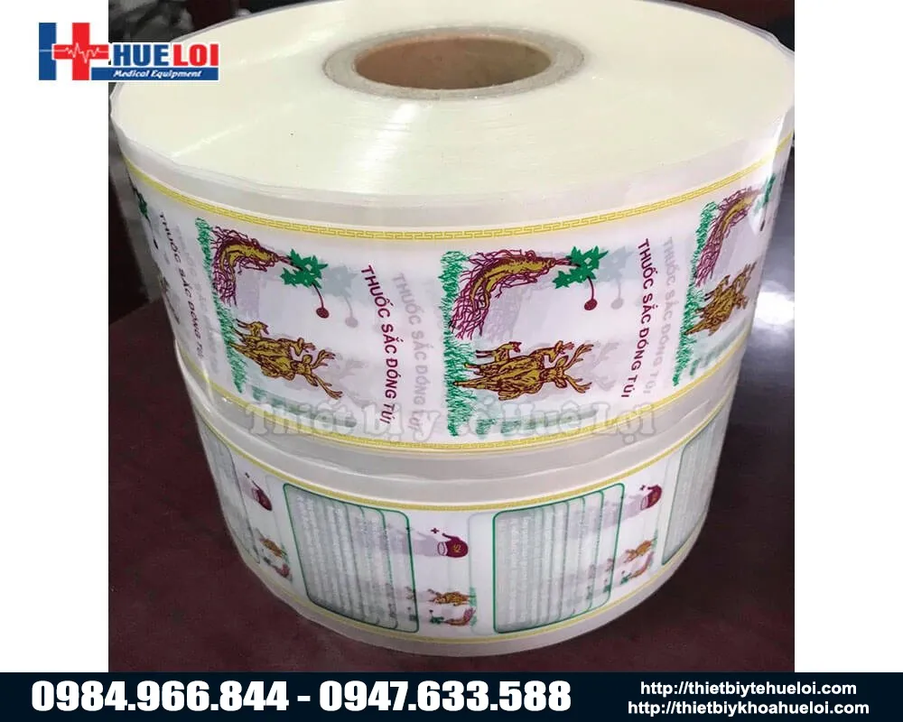 Cuộn túi đóng thuốc bắc