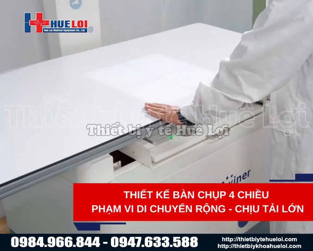 Bàn chụp máy x-quang thú y cố định