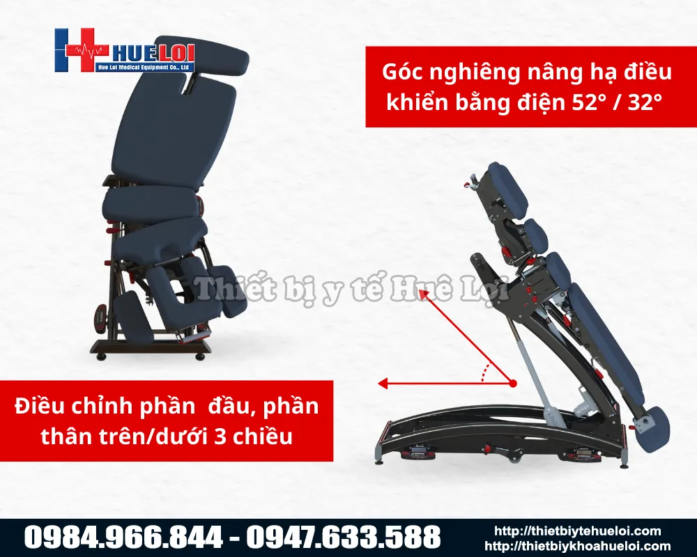 Bàn nắn chỉnh xương toàn thân cao cấp nhất hiện nay
