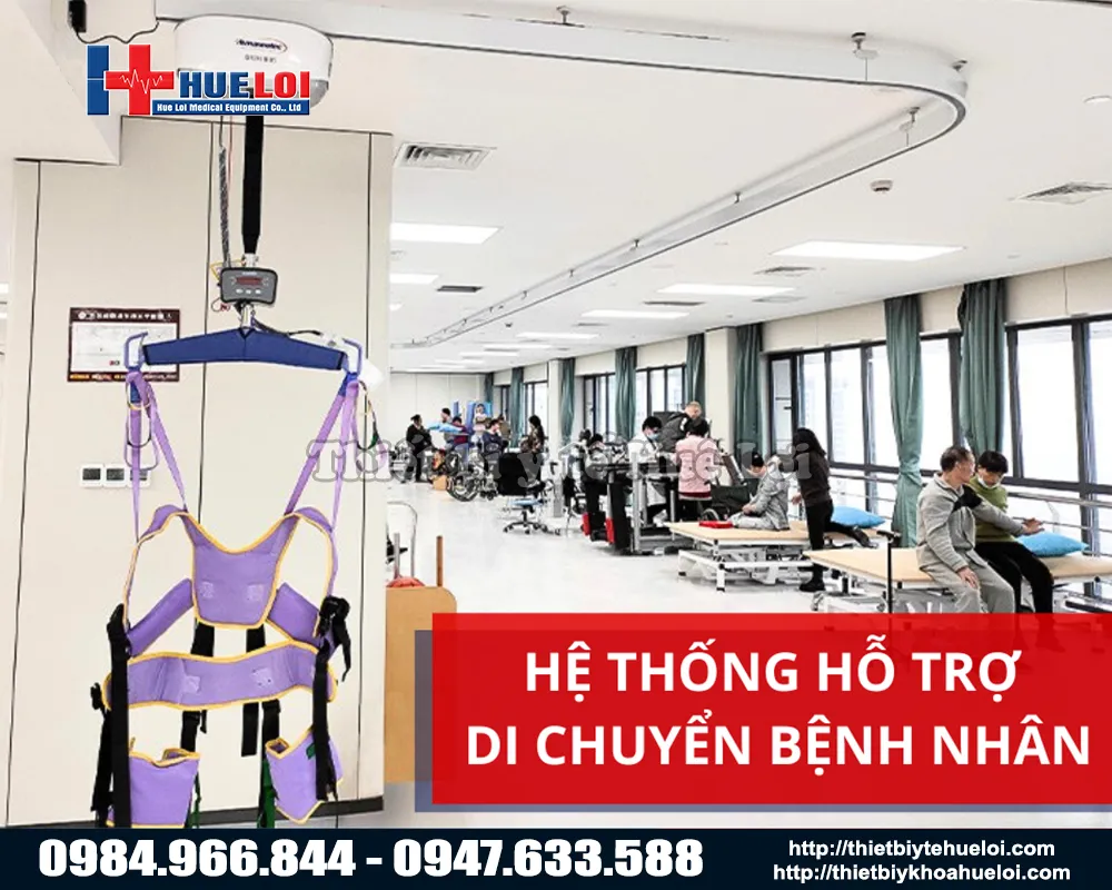 Thiết bị di chuyển và tập đi cho bệnh nhân