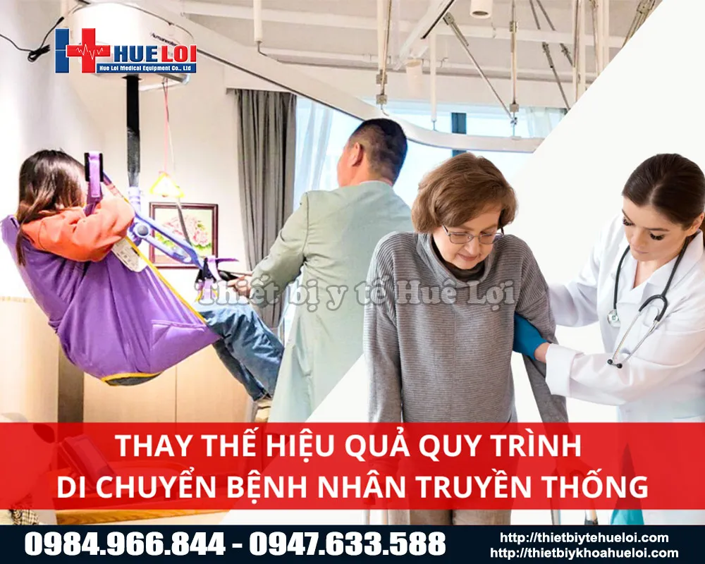 Máy di chuyển và tập đi cho bệnh nhân tự động