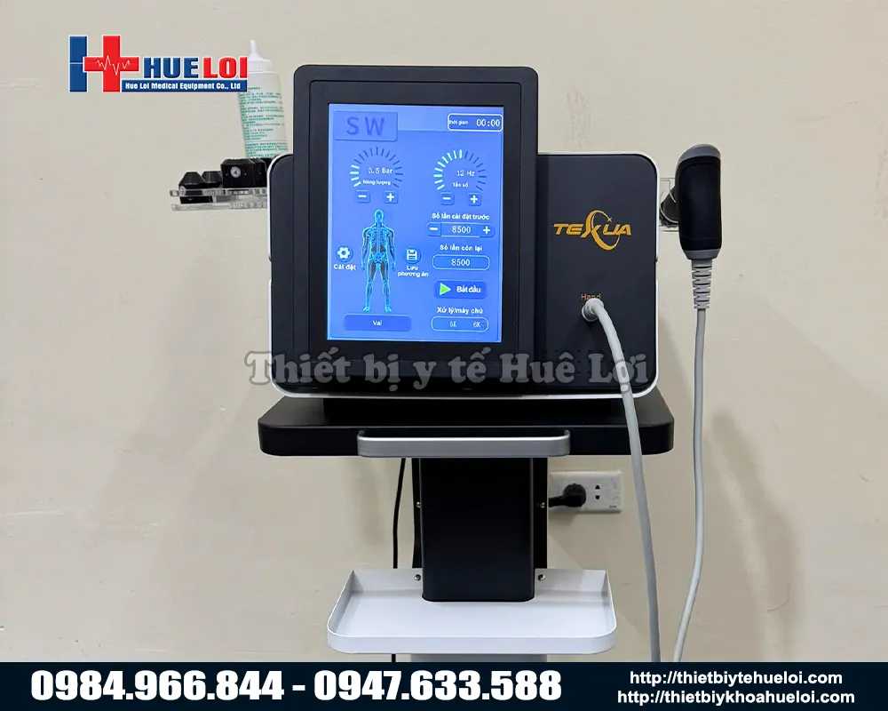 Máy xung kích trị liệu có lực bắn mạnh nhất hiện nay