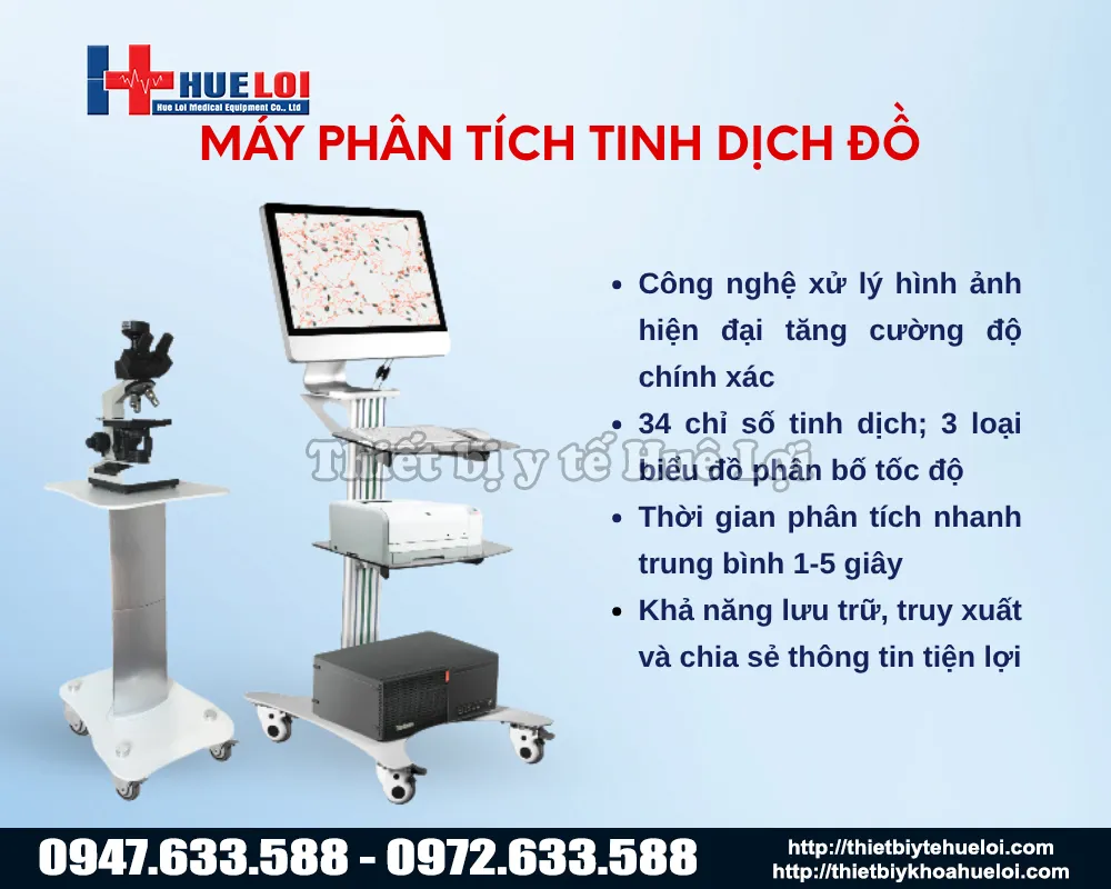 Máy phân tích tinh hoàn thế hệ mới