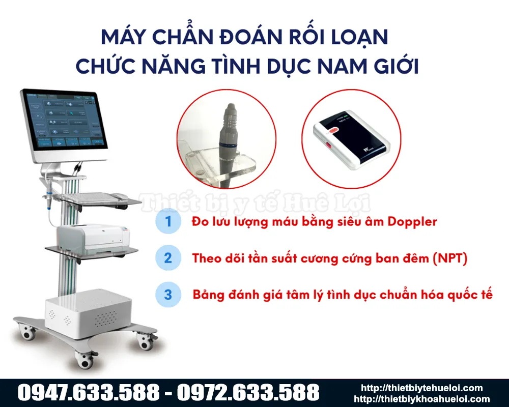 Máy kiểm tra chức năng sinh lý nam