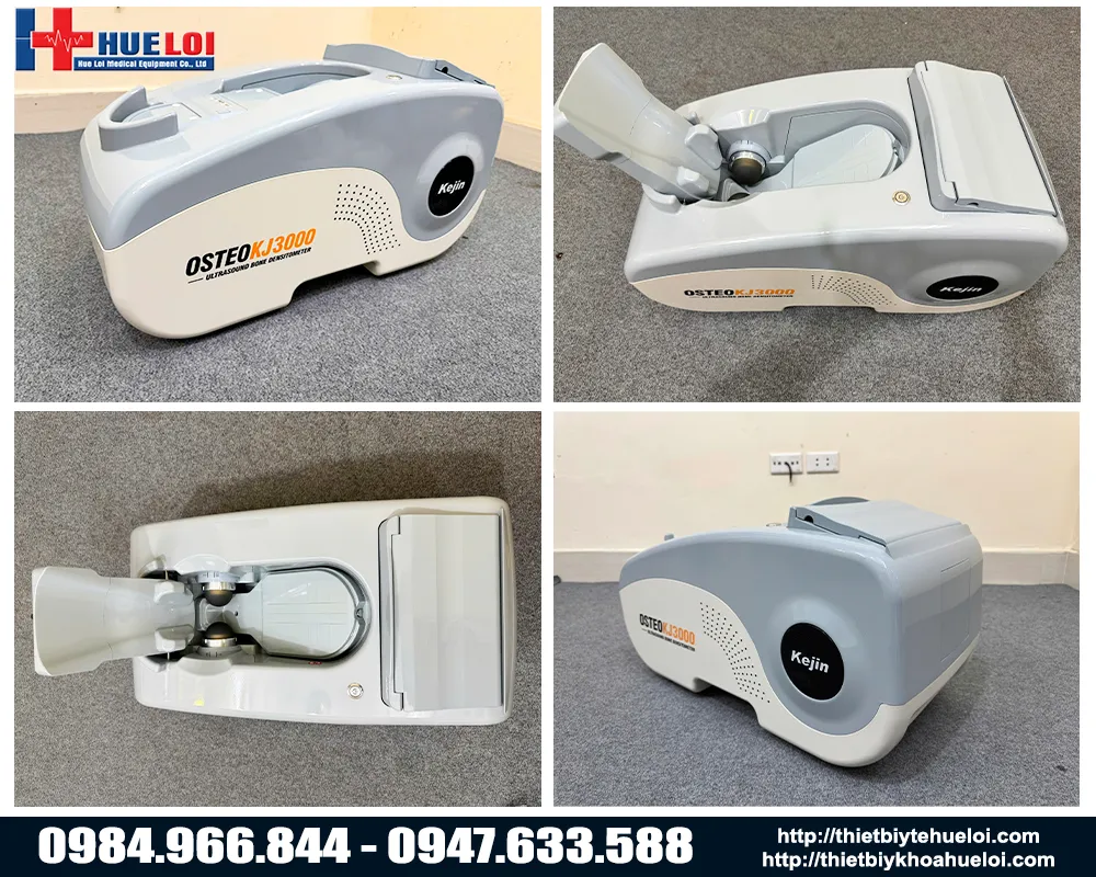 Thiết kế nhỏ gọn và linh hoạt của máy đo mật độ canxi gót chân OSTEOKJ3000