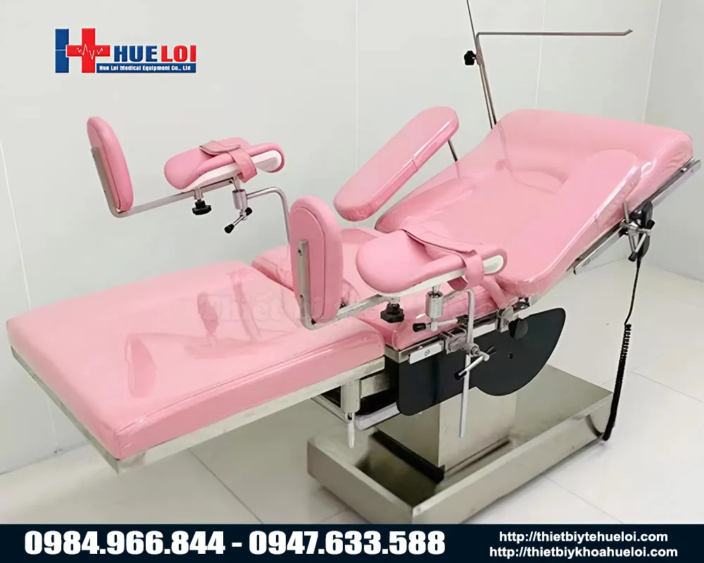 Bàn khám sản phụ khoa cao cấp bằng điện