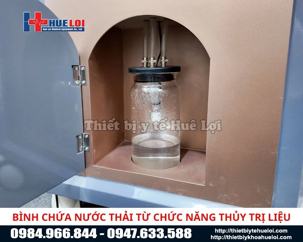 Ống đựng nước thải chức năng thủy trị liệu từ Máy phục hồi chức năng sinh lý nam giới
