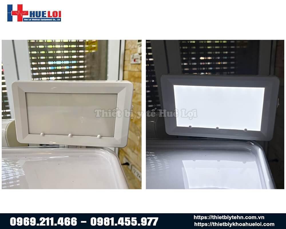 đèn đọc phim ghế khám nha