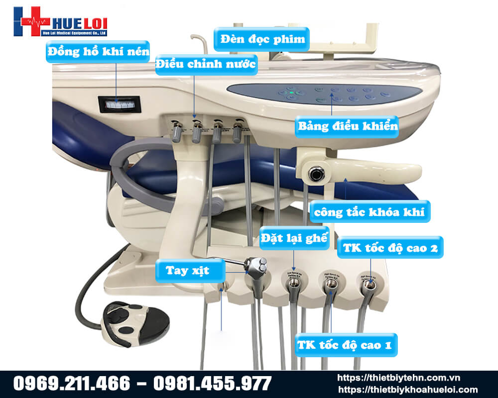 khay treo dụng cụ khám nha