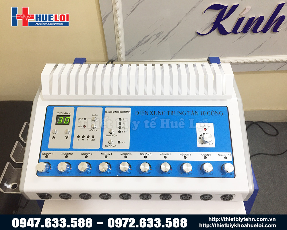 Máy điện xung 10 kênh