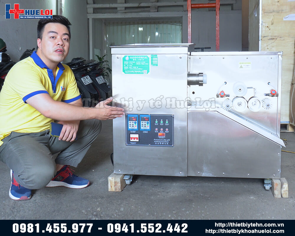 Máy làm viên hoàn tự động công suất lớn