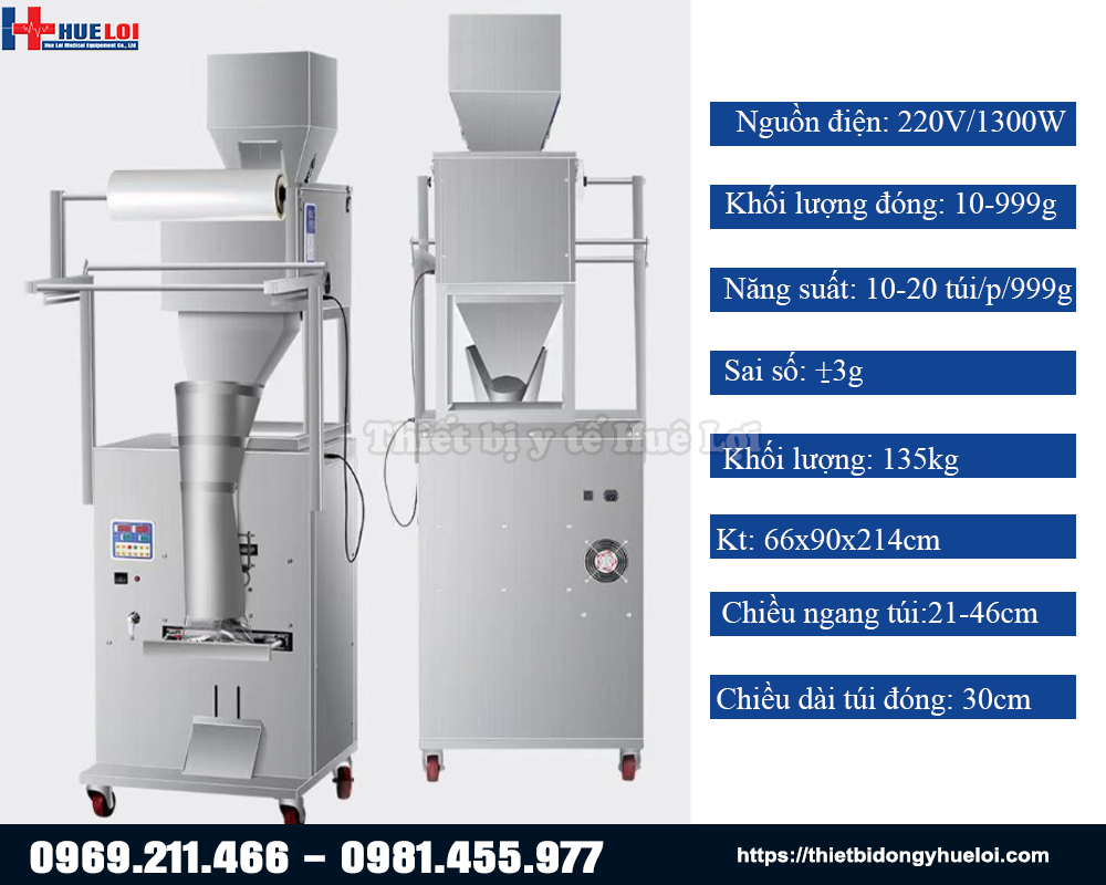 máy đóng tui đa năng 999g