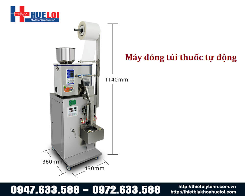 máy đóng gói thuốc đông y tự động cao cấp